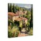 Stupell Industries Expressionist Village Buildings Canvas, design by Petal Prints Design